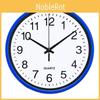 Non Contemporary Silent Ticking Hanging Clock Large Number Round Clock Wall