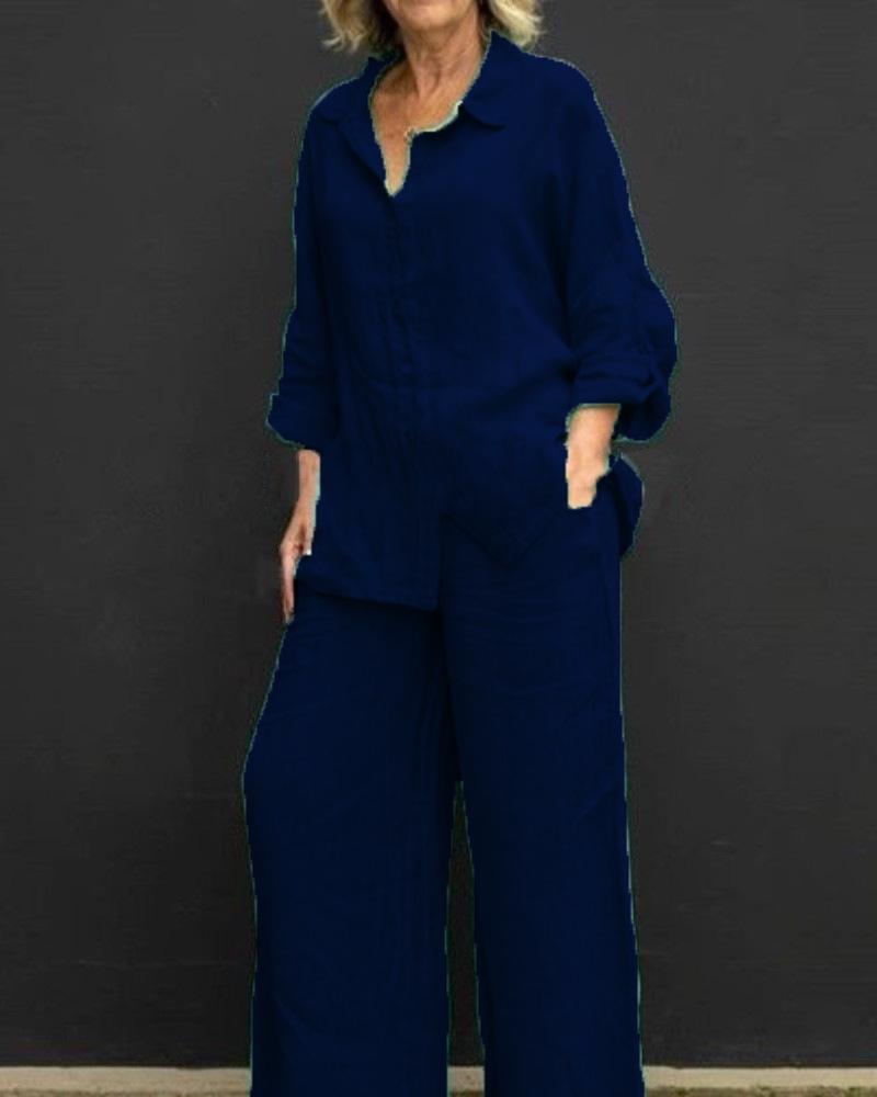 

2023 Женский повседневный городской комплект рубашки 5XL