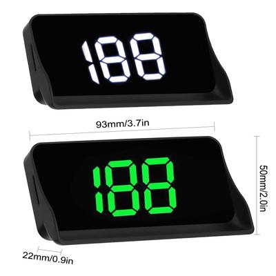 Car Headup Display Windshield Projection Heads Up Display LED Digital Speedometer with Reflective