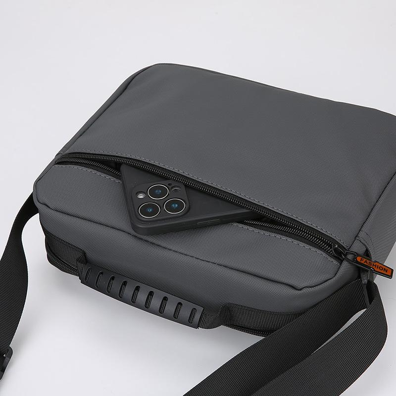 Herren Umhängetasche Einfarbig Große Kapazität Tasche Pendler Reise Crossbody Tasche