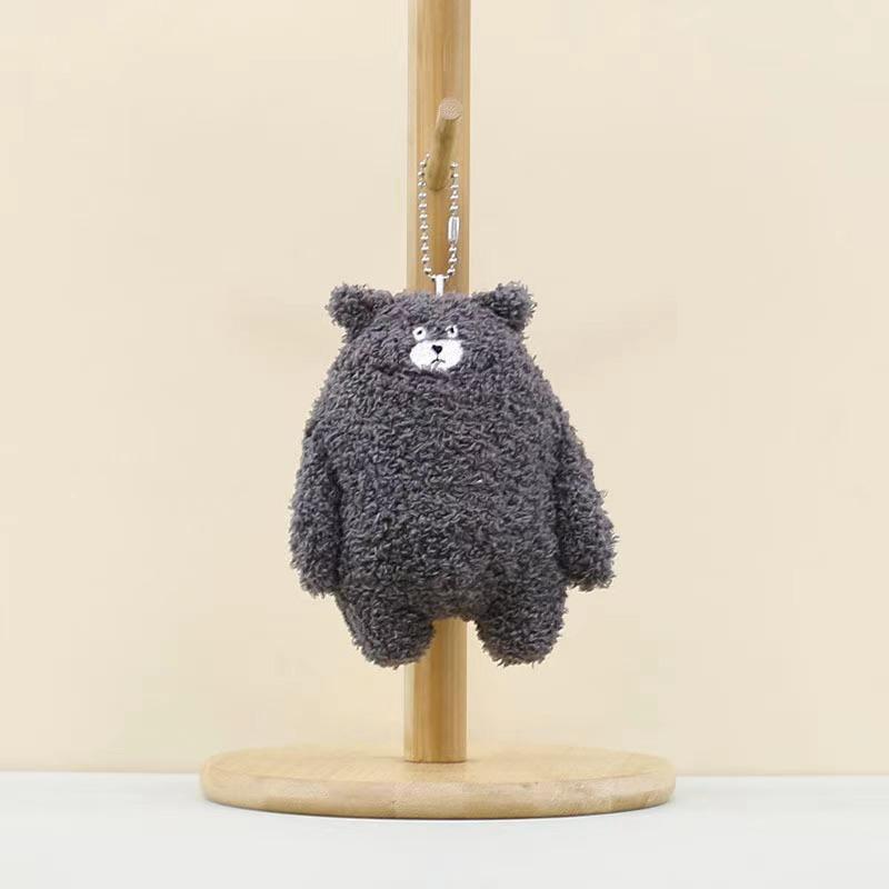 12cm Cute Cartoon Plush Toy Teddy Bear Doll Cute Animal Doll Wedding Gift Bag Keychain Pendant Gifts