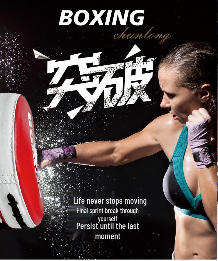 Thai Boxing Target Pad: Sanda, Taekwondo, Curved Training Equipment