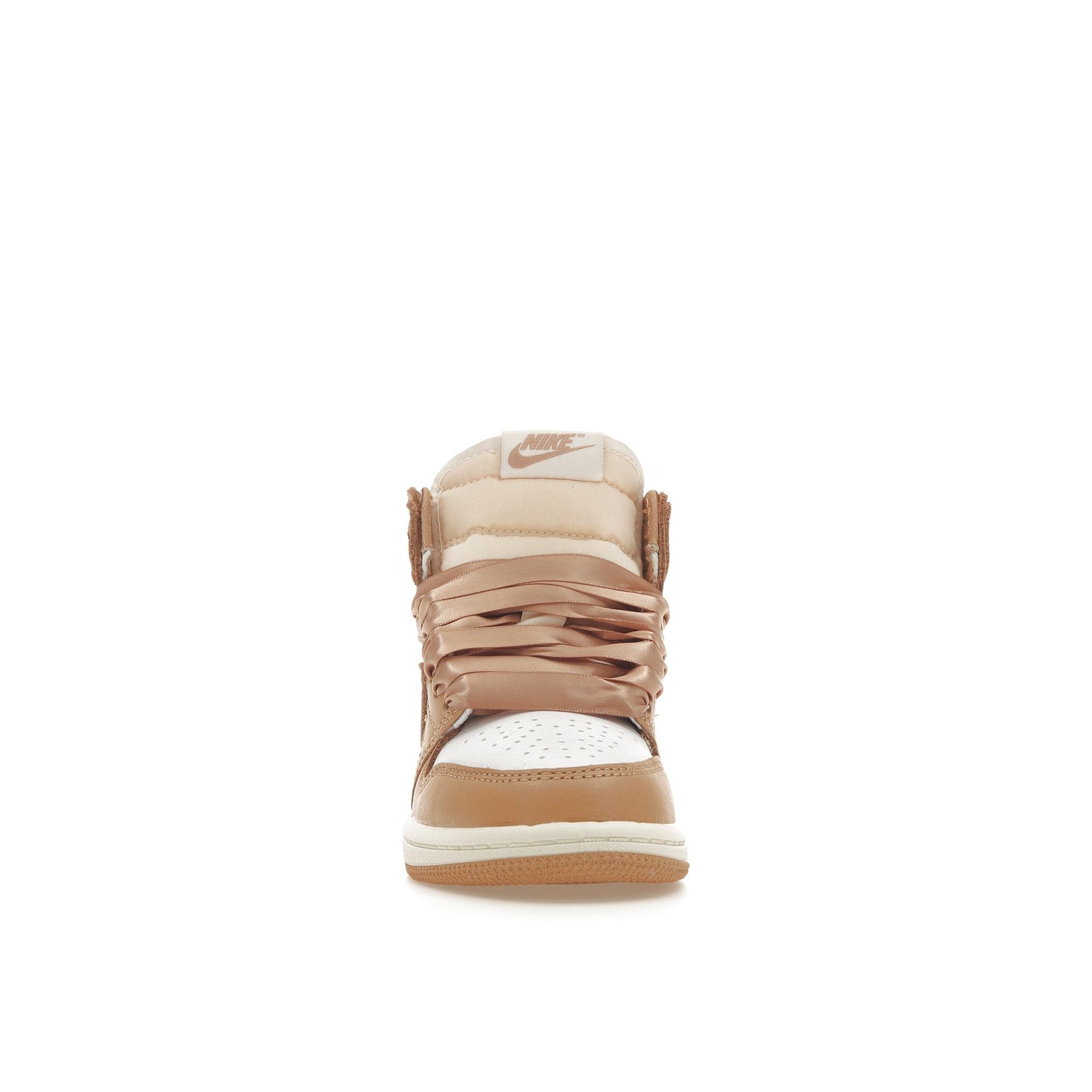 Детские кроссовки Air Jordan 1 Retro High OG PS Praline Tan White Sail FN6621-201 29.5 — фото 3