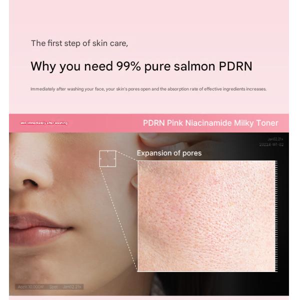 Medicube Toner Lacté Niacinamide Rose 250ml (3 Options)