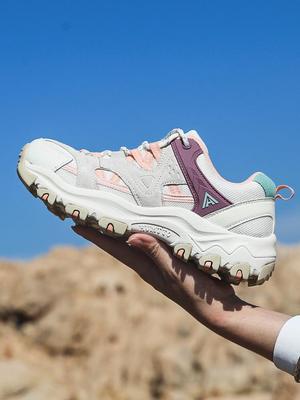Han Tu Women's Lightweight Water-repellent Hiking Shoes – Non-slip, Shock Absorption, Wear-resistant, Breathable for Outdoor Sports and Climbing.