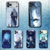Genshin Impact N-Neuvillette Phone Case For iPhone 17,16,15,14,13,12,11,Pro,Max,Plus,E,SE4,Air,Mini Black Soft Funda