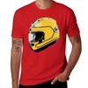 Abbigliamento streetwear anime pesante Nuova maglietta casco Joey Dunlop maglietta divertente vestiti estivi magliette Unisex pesante Unisex