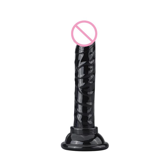 Realistic Penis Dildo Strong Suction Cup Soft Crystal Jelly Dildo Sex Toys for Woman Fake Dick Big Penis Anal Butt Plug Sex Shop