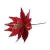Jul Julfest Julstjärna Blomma Julhängande Dekoration Vacker Ornament Högkvalitativt Material