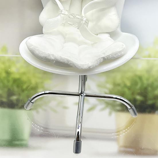 Doll Chair with Safety Strap Desktop Display Seat for 17cm