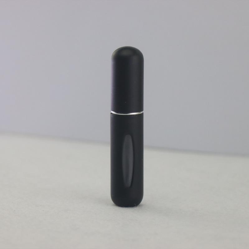 

5 мл парфумерних суб-пляшечок Нижнє наповнення Висококласний портативний прес-розпилювач Маленька пляшка-розпилювач Порожня пляшка Пристрій для субпакування зразків світло-сірого кольору