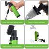 Golf Club Head Cleaning Groove Brush with Retractable Buckle for Easy Carrying Clean Golf Club Brush with Leakproof Liquid Stora