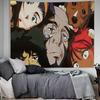 Cowboy Bebop Anime Hanging Bohemian Tapestry Hanging Tarot Hippie Wall Rugs Dorm Home Decor