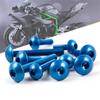 190pcs Screw Set Motorcycle Fairing Screws Kit Accessories Screw For Ducati 899 Zzr1400 KAWASAKI  ZX14R ZZR400 ZX7R ZX9R ZX12R