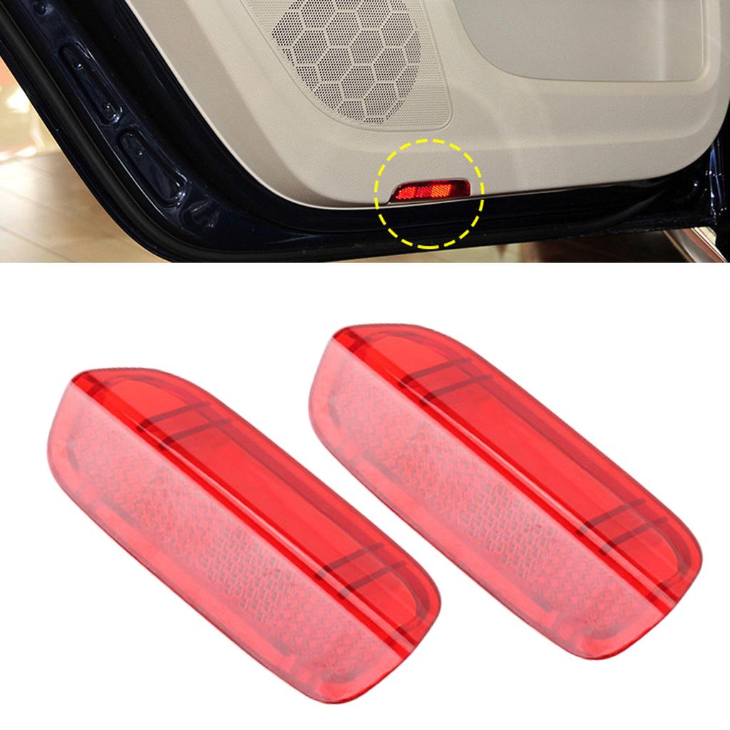 Interior Door Panel Light Reflectors Lense Set of 2 1KD947419 Replacement For Passat B6 B7 CC 2004 2016 For Jetta MK5 MK6