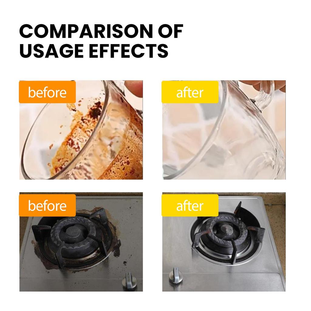 150ml All Purpose Cleaner Kitchen Hood Tile Walls Stubborn Grease Multi-Functional Scale Remover Cleaner