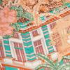 BCBG Garden Print Silk Scarf B6s0a402