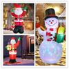 Christmas Inflatable Style Decoration Built-in LED Lights Inflatable Model Outdoor Ornament Xmas Party New Year Garden Decor