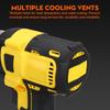 2.4-4.8mm Cordless Electric Rivet Nut Drill Insert Nut Pull Riveting Tool  With LED Light Battery 18V