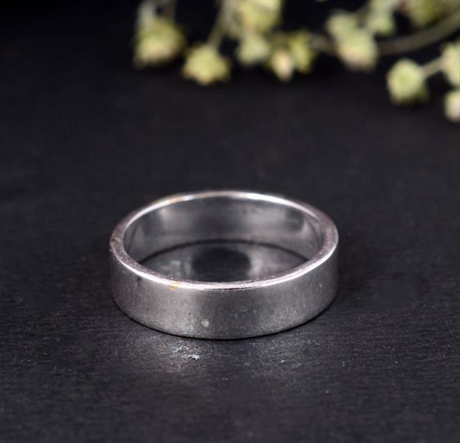 Silver Arthritis Ring – Handmade Adjustable Splint for Joint Support, Pain Relief, and Daily Wear