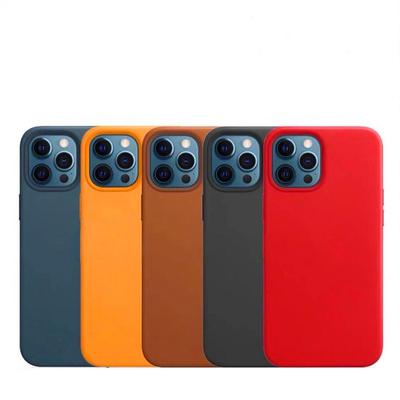 Luxury Leather Case For Iphone 14 Pro Max Magsaf Cover Wireless Charging Case For iPhone 14 13 12 Pro Max