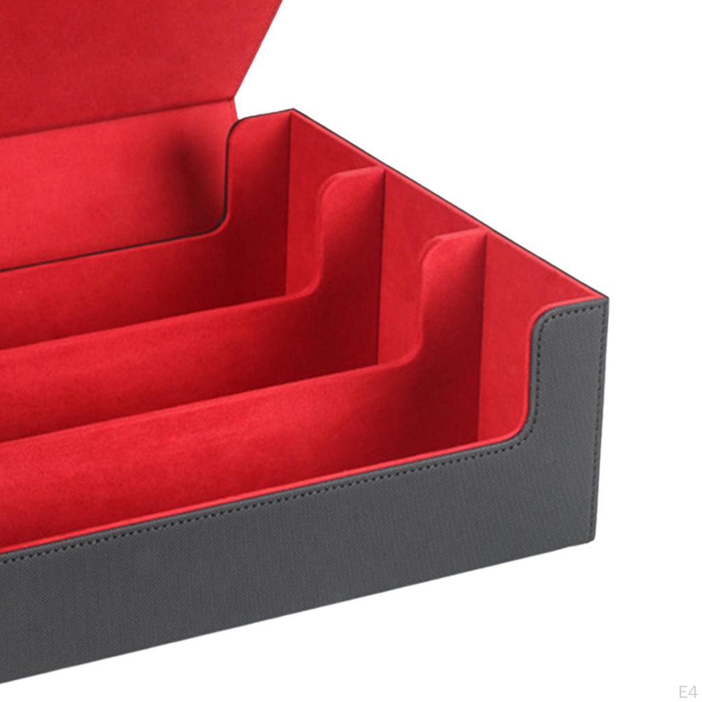 Deck Card Case 1800+ Protection Holder 11.5x10x4.2Inches for Sport Cards