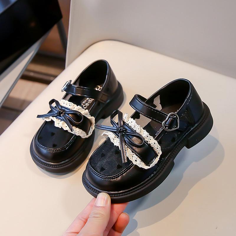 

Повседневная обувь из искусственной кожи с круглым носком для 3-х лет, весенне-осенняя резиновая кожаная обувь для детей 33 чёрный