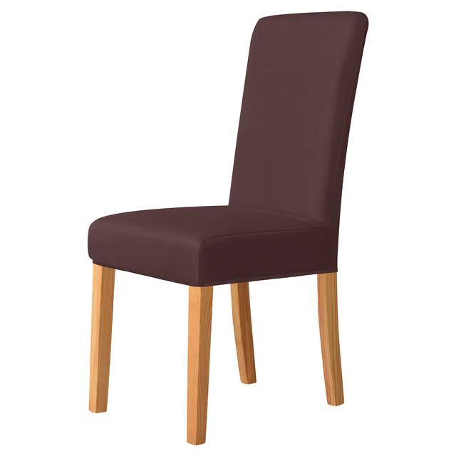 Waterproof Chair Cover Solid Colour Elastic Removable Chair Covers Protector Designed For Living Room Kitchen Area Wedding Dinner Home 11colors