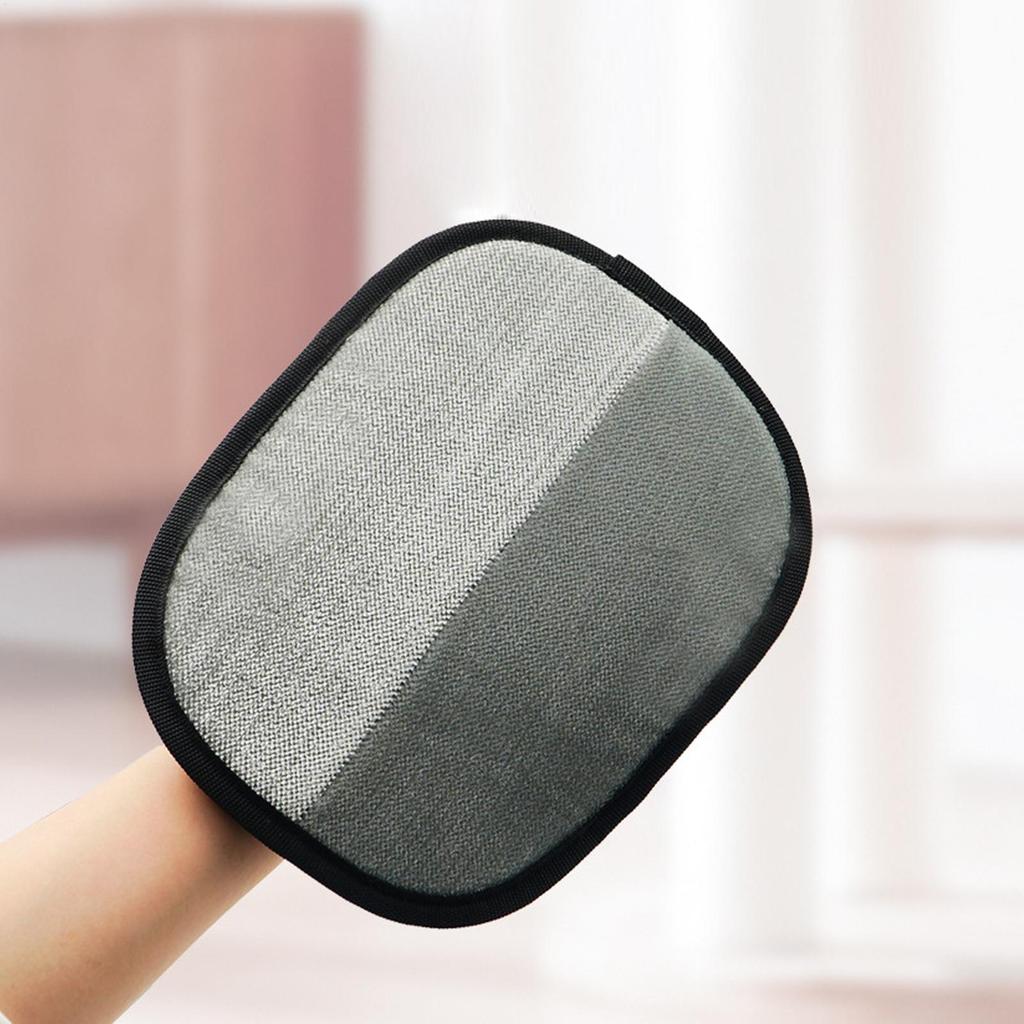 Gants de Toilettage pour Chat Brosse de Massage Toilettage Éliminateur de Poils Doux pour la Peau Efficace Réutilisable Outil de Mue pour Drap de Lit Meubles