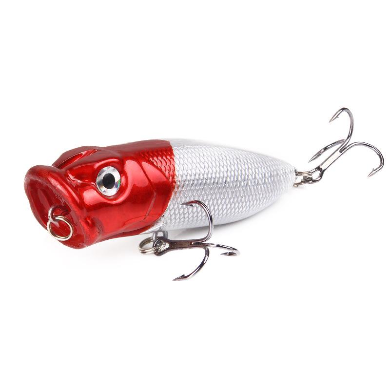 6.5cm/10g Floating Plastic Fish Lure - 5 Colors, Wave Climbing, Surface Fishing Bait