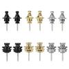 2PCS Guitar Strap Security Locks Strap Buttons Guitar Hardware Straps Locks Guitars Pins for Electric Guitars Bass