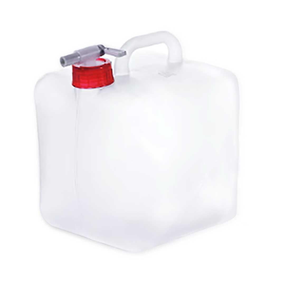 

Folding Poly Tank 20L with Handle and Cock Foldable Simple Water Tank [AiO JAPAN] (1, Red) [Item]