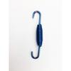 6 Pcs Blue Stainless Steel Motorcycle Scooter Exhaust Pipe Muffler Spring Hook