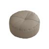 PU Leather Floor Cushion Square/Round Pouf Practical Tatami Sitting Mat  Bay Window