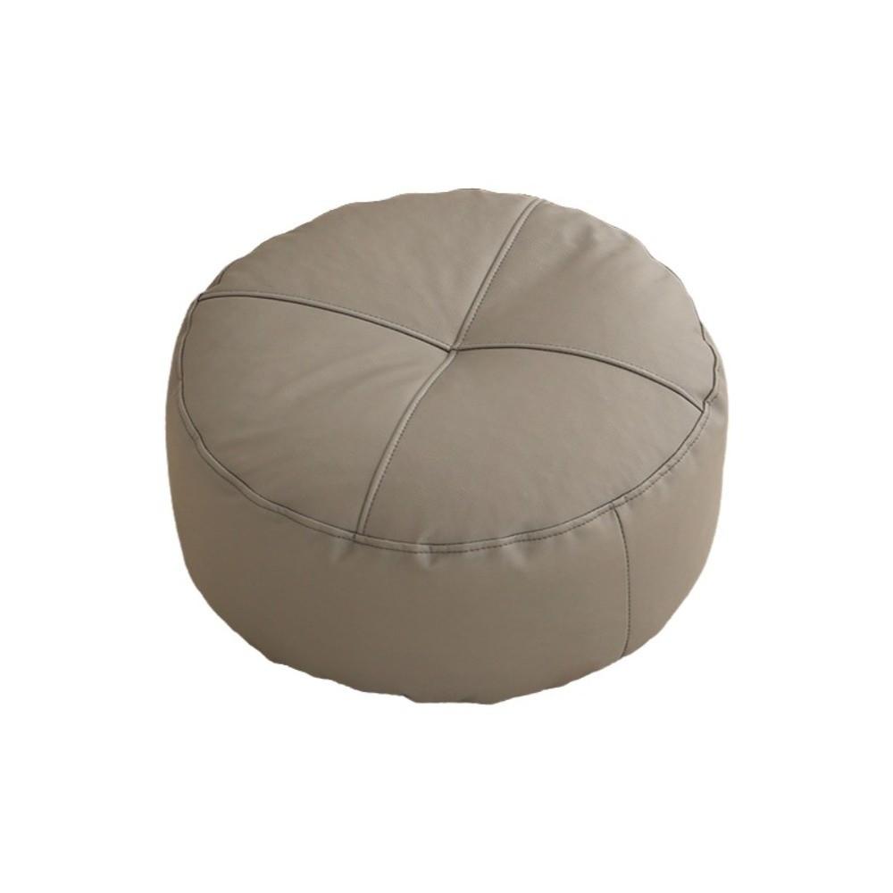 PU Leather Floor Cushion Square/Round Pouf Practical Tatami Sitting Mat  Bay Window