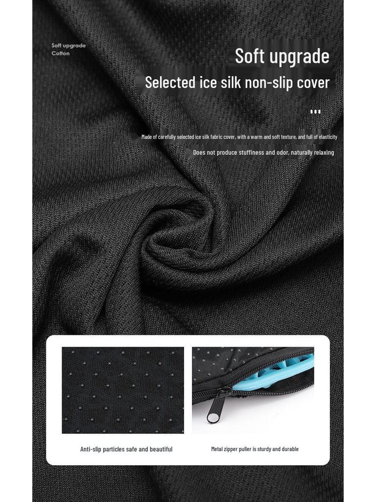 Niedlicher wabenförmiger Gel-Sitzkissenbezug, kompatibel mit Toyota, universell, atmungsaktiv, TPE-Polster für langes Sitzen.