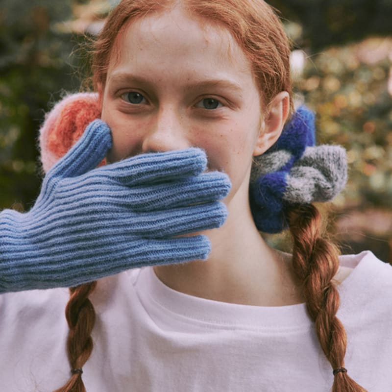 ODER Colormix Knit Scrunchie-4color