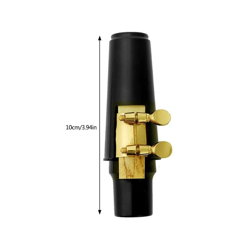 33Pcs Altos Saxophone Mouthpiece Kits Includes Saxophone Mouthpiece Pads Ligature Reed Saxophone Accessories Enduring