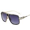 Elegant Flat Top Square Retro Vintage Big Oversized Aviator Sunglasses For Driving And Outdoor Sports
