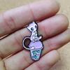 Pikachu Enamel Pins Bulbasaur Squirtle Brooches for Women Cartoon Badge on Backpack Hat Decoration Accessories