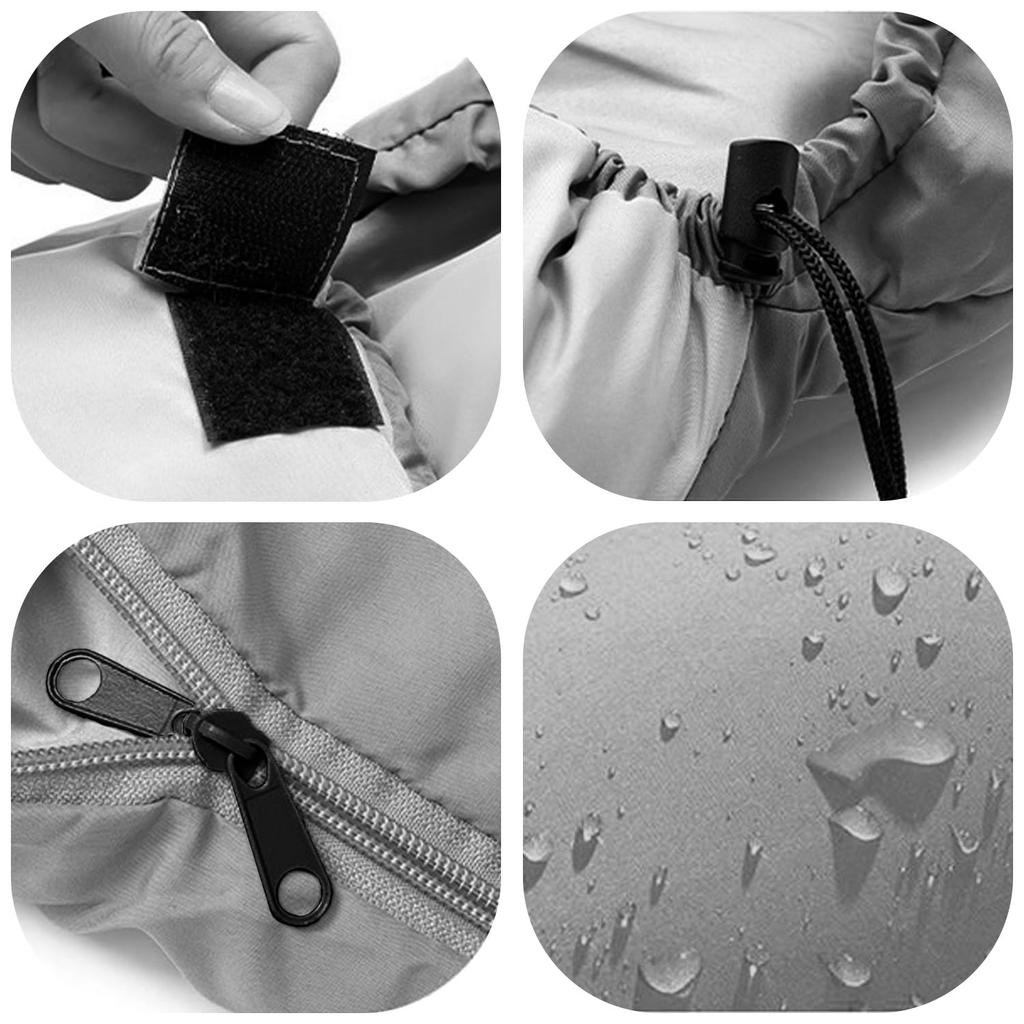 Sleeping Thick Enough for Provides Warmth In Winter and Cold Easy Unisex Lightweight, All-season Bag, Envelope-style, Adults, Weather, Storage, (gray,