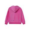 Li Ning Badfive Sports Basketball Series Casual Loose Hoodie Jacket Women Jacket Bright-Pink AWDR984-2