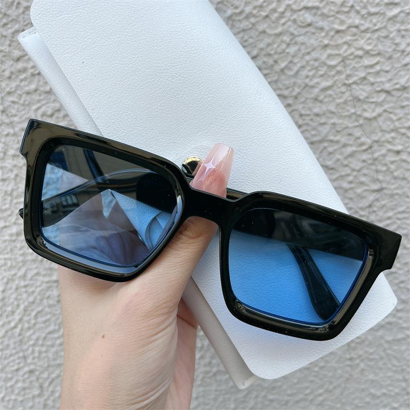 Fashion Vintage Square Sunglasses Men Women Luxury Brand Designer Sun Glasses Large Frame Driving Fishing Uv400 Eyewear
