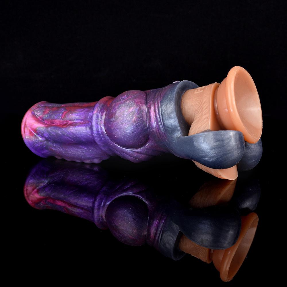 Strap On Silicone Penis Sleeve Extender Condom Realistic Dildo Enlarge Cock for Gay Femdom Pegging