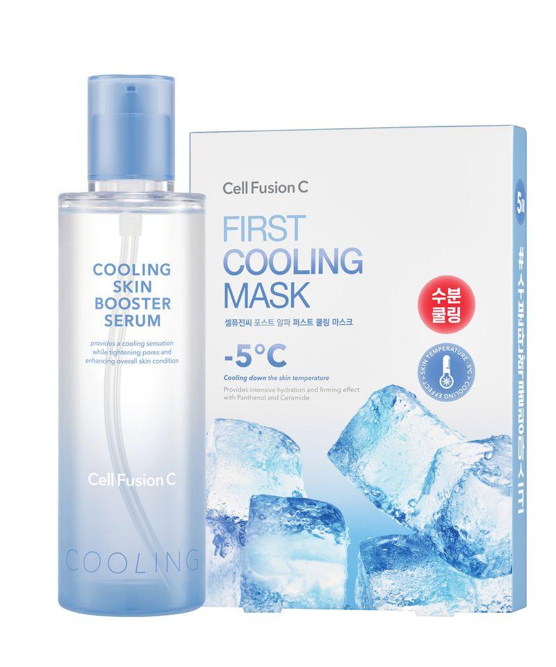 Cooling Skin Booster Serum 150ml + Cooling Mask 5 Sheets