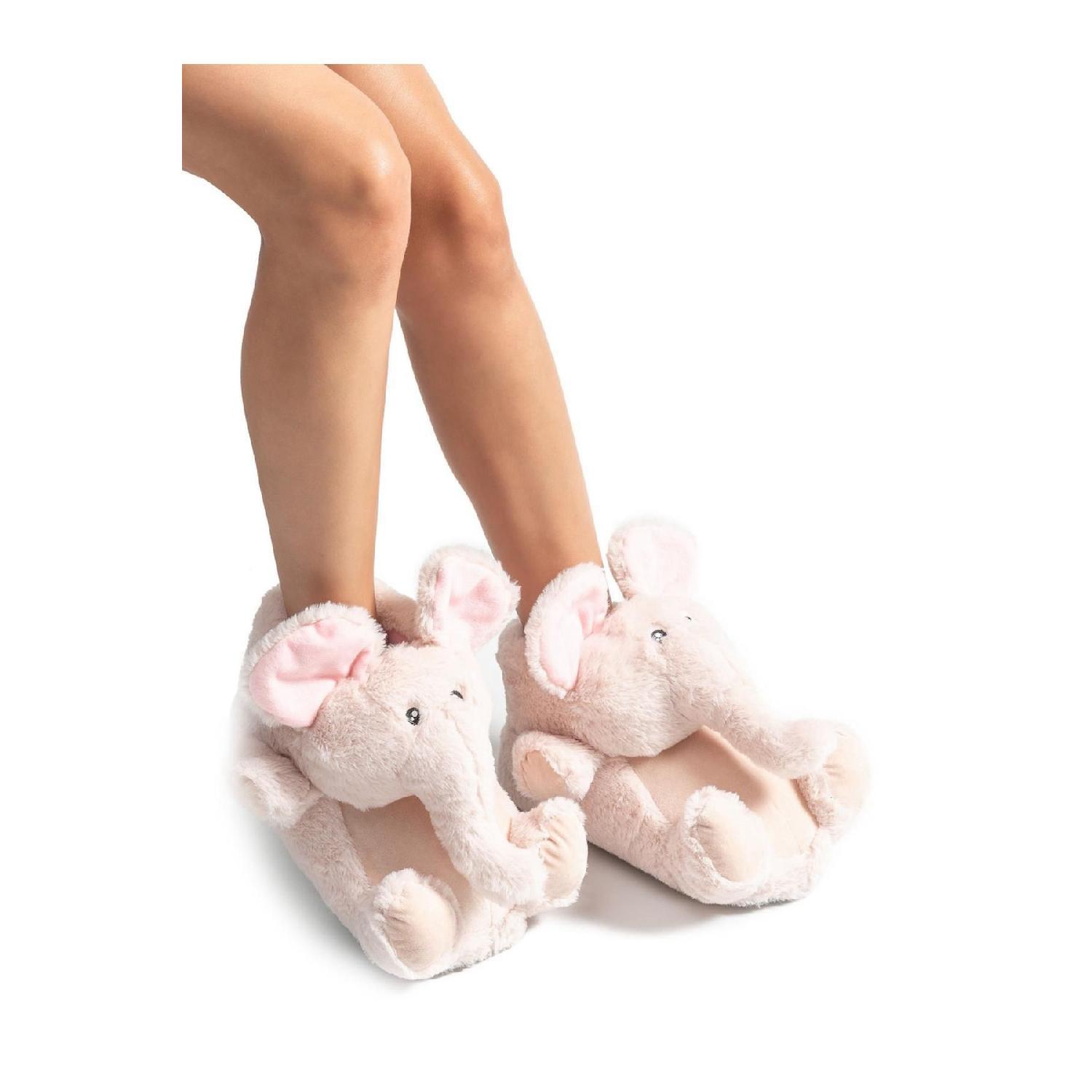 

Aa0637 Z Tw Elephant-2 Beige Women s Slippers