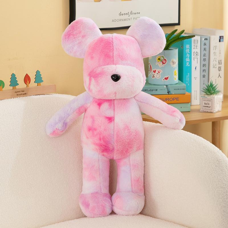 

Bear Violentbear Colorful Plush Toy Cartoon Girl Sofa Home Decoration Girl Gift 40cm