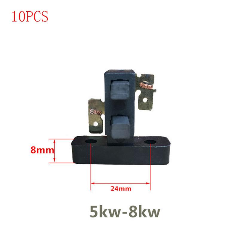 10PCS Gasoline Generator Carbon Brush Holder 168/170F 188/190F for GX160 2-3KW and GX390 5-8KW Engine Generator Spare Accessory
