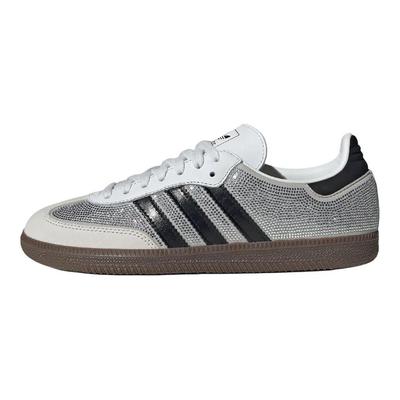 Samba OG Crystal White Rhinestones Women Sneakers Silver-Metallic IH9055