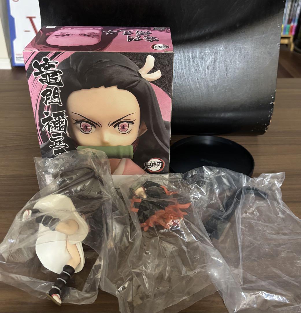 

[Б/У] Фигурка Камадо Нэдзуко Истребитель демонов Нэдзуко с бонусом